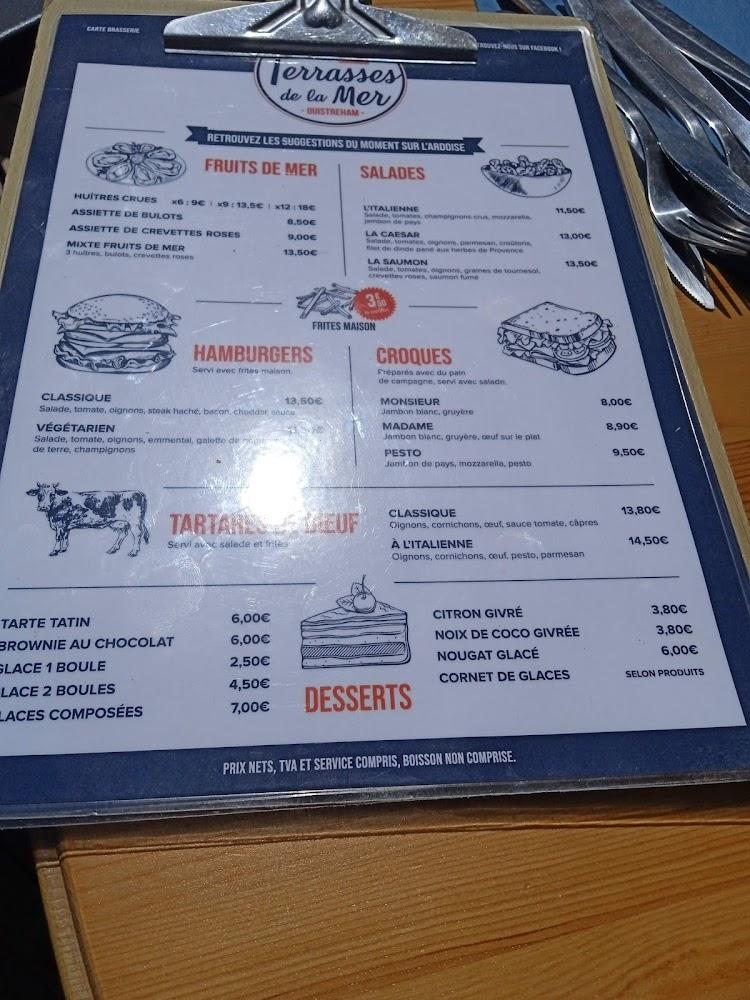 Les Terrasses de la Mer - Menu Image 3